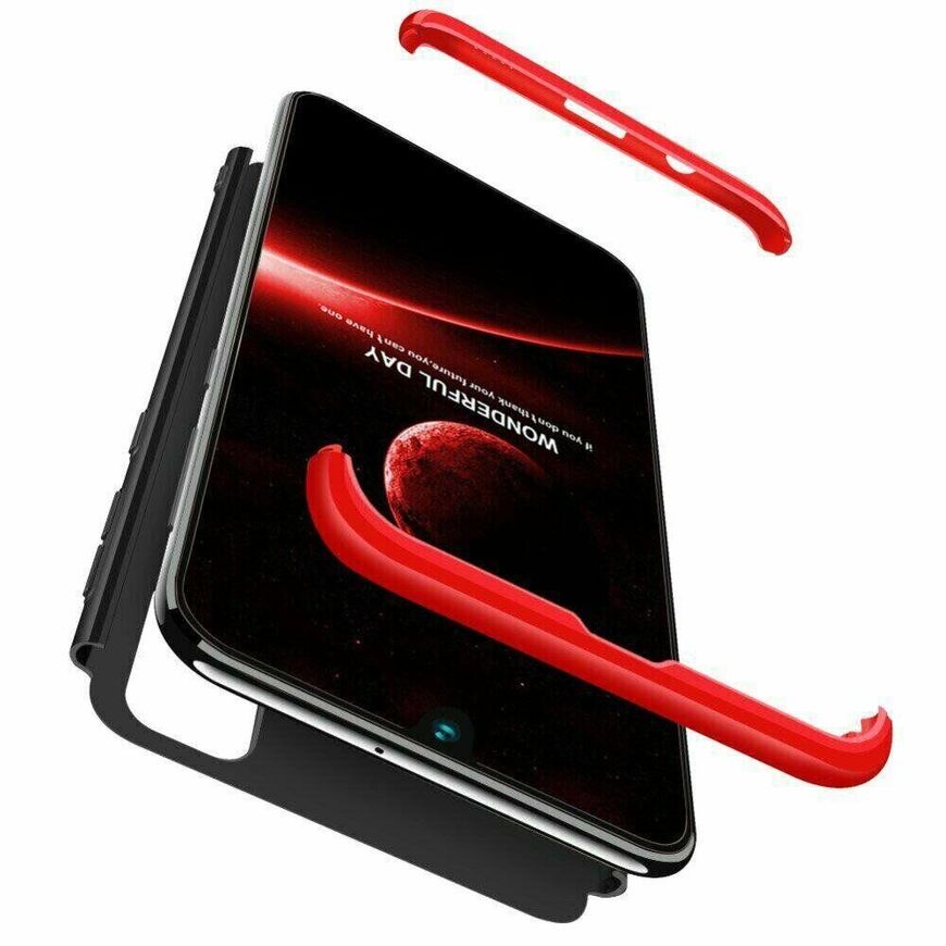Чохол GKK 360 градусів для Samsung Galaxy M30s - Чёрно-Красный фото 3