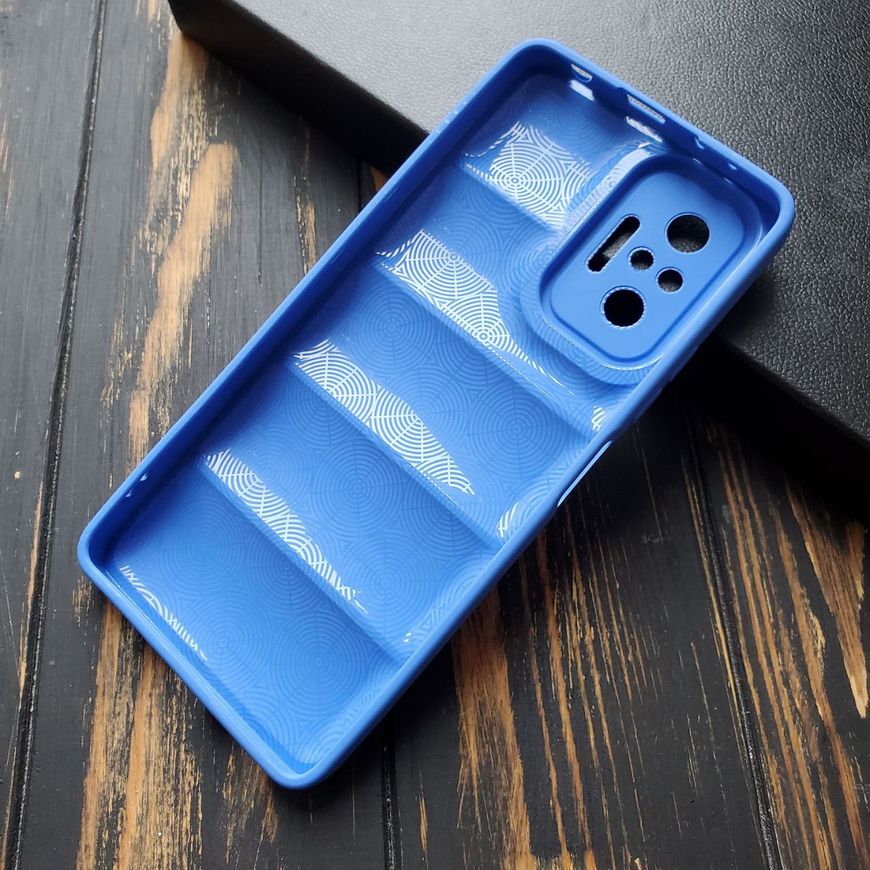 Чохол силіконовий Down Jacket для Xiaomi Redmi Note 10 Pro - Синій фото 3
