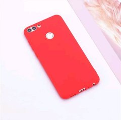 Чехол Candy Silicone для Huawei P Smart - Красный фото 1