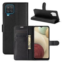 Чехол-Книжка с карманами для карт для Samsung Galaxy M32 - Чёрный фото 1