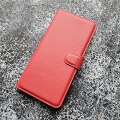 Чехол-Книжка с карманами для карт на Tecno POP 5 LTE - Красный фото 1