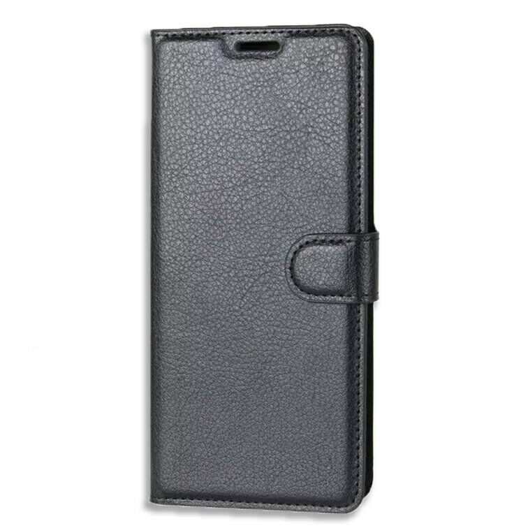 Чехол-Книжка с карманами для карт на Xiaomi Redmi 5 Plus - Черный фото 5