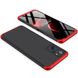Чехол GKK 360 градусов для Oppo A76 / Realme 9i цвет Черно-Красный