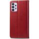 Чехол-Книжка из Искусственная кожаа с кнопкой для Samsung Galaxy A32 4G - Красный фото 4