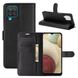 Чехол-Книжка с карманами для карт на Samsung Galaxy M32 - Черный фото 1