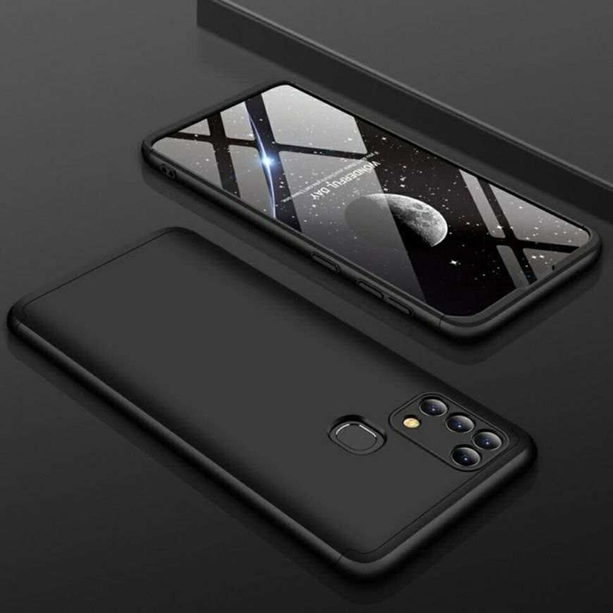 Чохол GKK 360 градусів для Samsung Galaxy M31 - Чорний фото 1