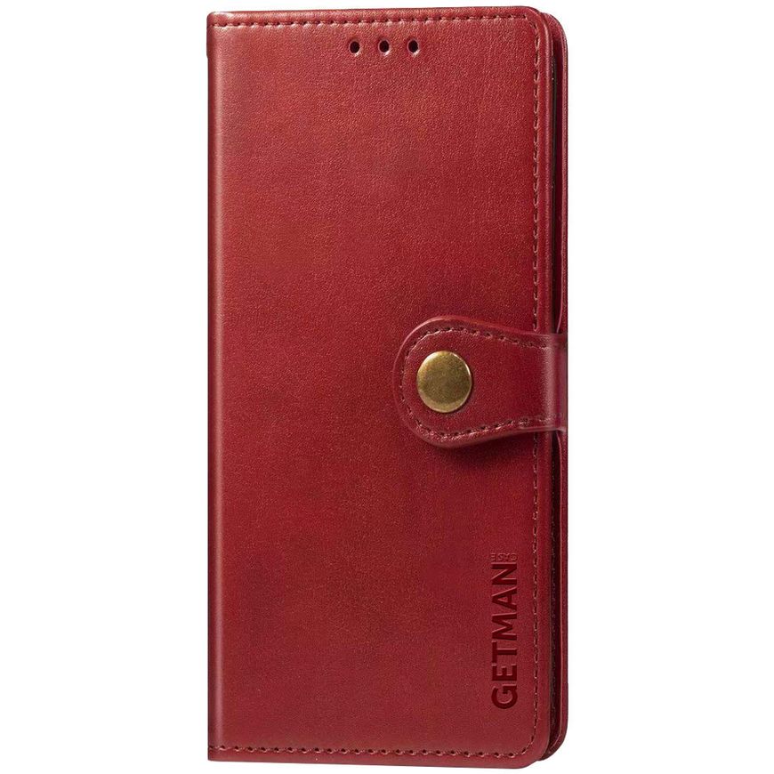 Чехол-Книжка из Искусственная кожаа с кнопкой для Samsung Galaxy A32 4G - Красный фото 1