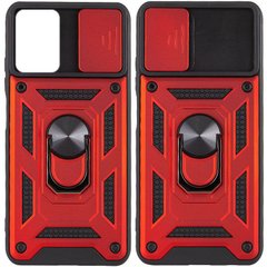 Чехол Defender с защитой камеры для Oppo A57s - Красный фото 1