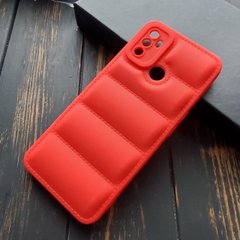 Чехол силиконовый Down Jacket для Oppo A53 - Красный фото 1