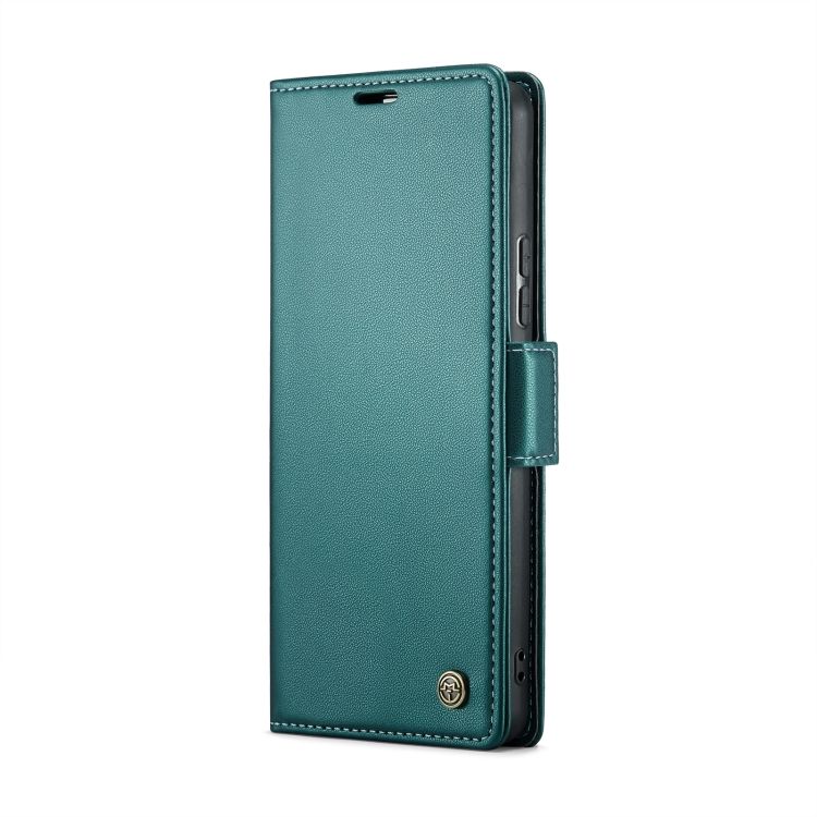 Кожаный чехол-книжка Retro Case для Xiaomi Redmi Note 13 Pro / Poco M6 Pro цвет Зелёный
