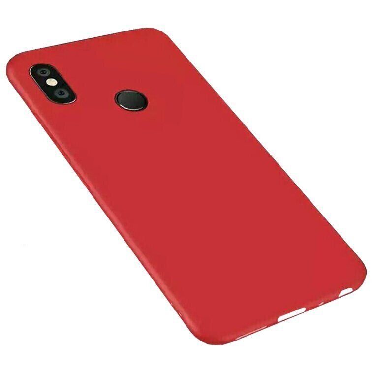 Чохол Candy Silicone для Xiaomi Redmi S2 - Червоний фото 1
