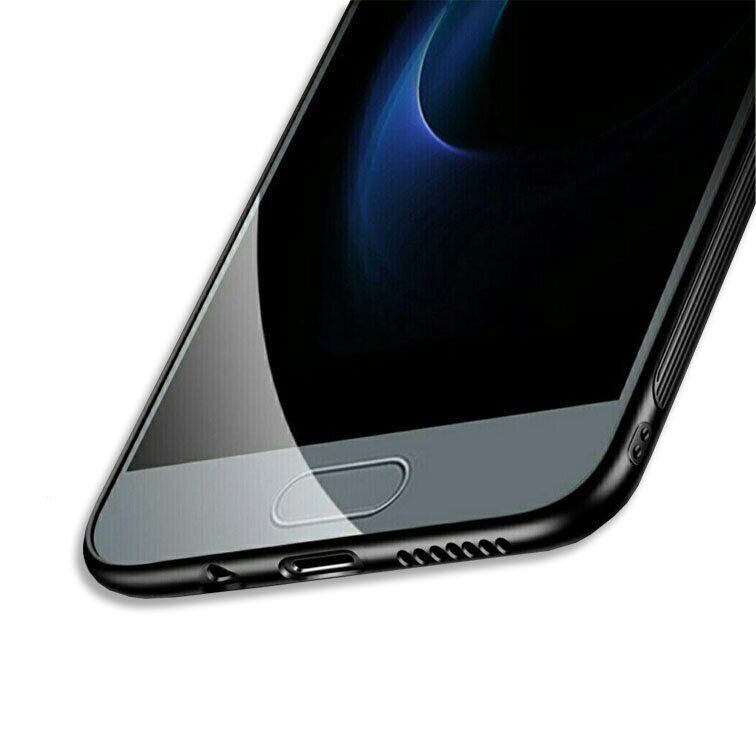 Силиконовый чехол со Стеклянной крышкой для Huawei Honor 9 - Черный фото 4