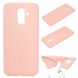 Чехол Candy Silicone для Samsung Galaxy A6 Plus (2018) - Розовый фото 1
