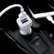 Автомобільний зарядний пристрій Hoco Z23 Grand Style 2.4A 2USB - Білий фото 3