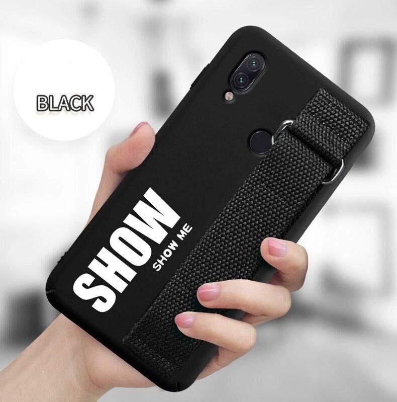 Чехол бампер Show для Xiaomi Redmi Note 7 - Черный фото 1