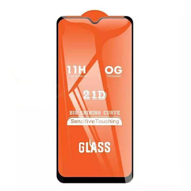 Защитное стекло 9D на весь экран (на пластине) для Nokia 3.2 - Черный фото 3