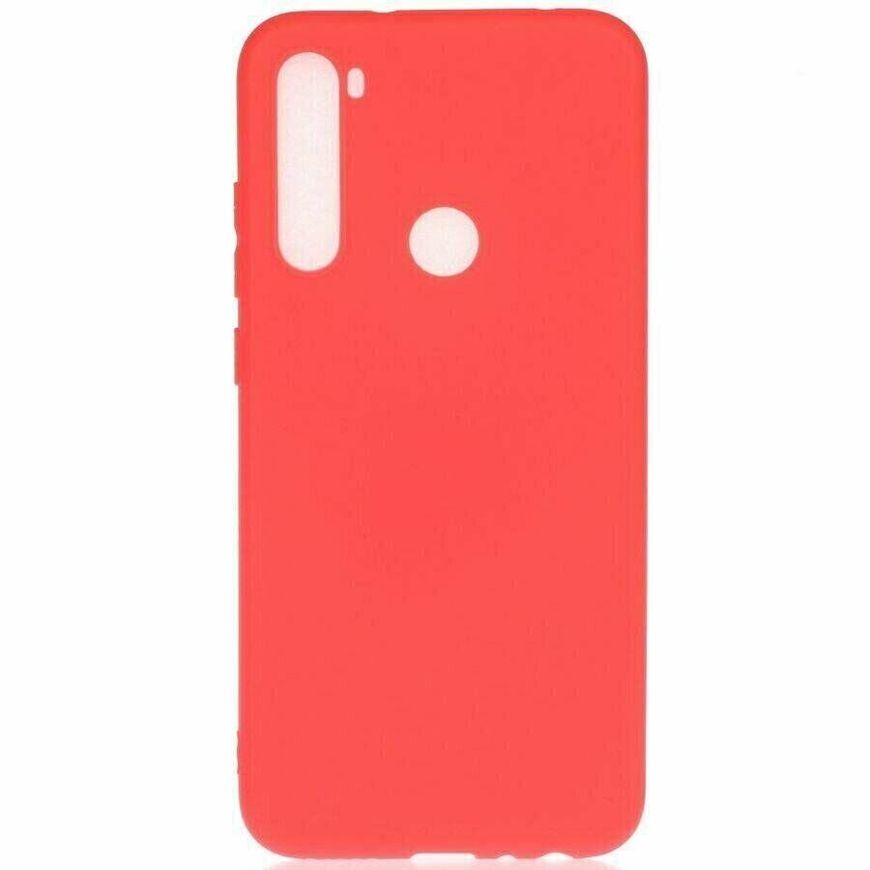 Чехол Candy Silicone для Xiaomi Redmi Note 8T - Красный фото 1
