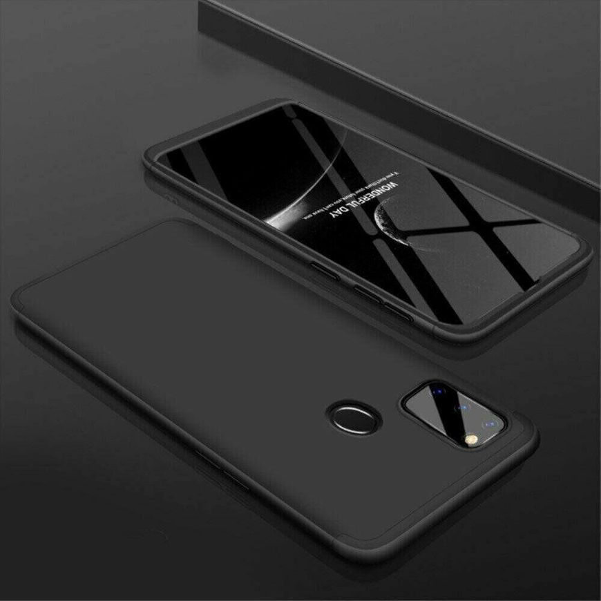 Чехол GKK 360 градусов для Samsung Galaxy M30s - Черный фото 5