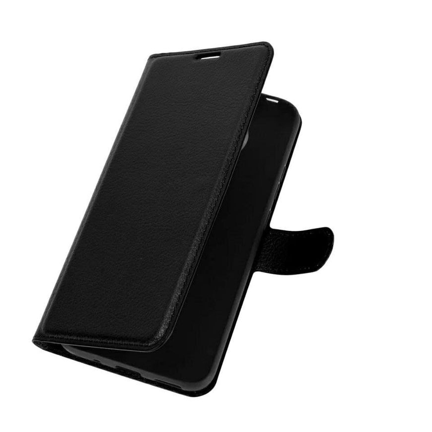 Чохол книжка з кишенями для карт на Nokia 3.4 - Чорний фото 4