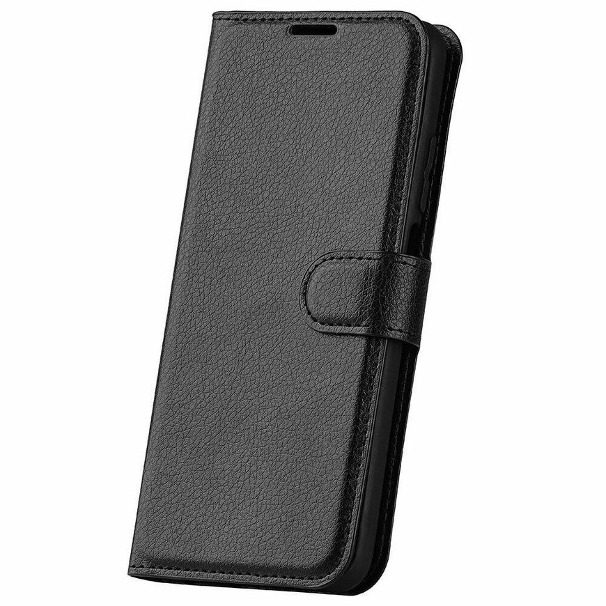 Чехол-Книжка с карманами для карт на Xiaomi Redmi A1 - Черный фото 5