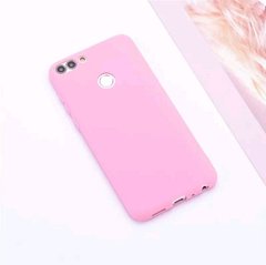 Чехол Candy Silicone для Huawei P Smart - Розовый фото 1
