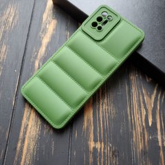 Чехол силиконовый Down Jacket для Tecno Pova 2 - Зелёный фото 1