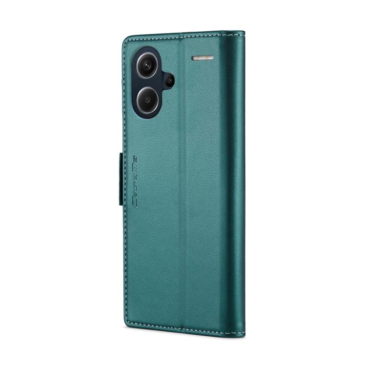 Кожаный чехол-книжка Retro Case для Xiaomi Redmi Note 13 Pro Plus цвет Зелёный