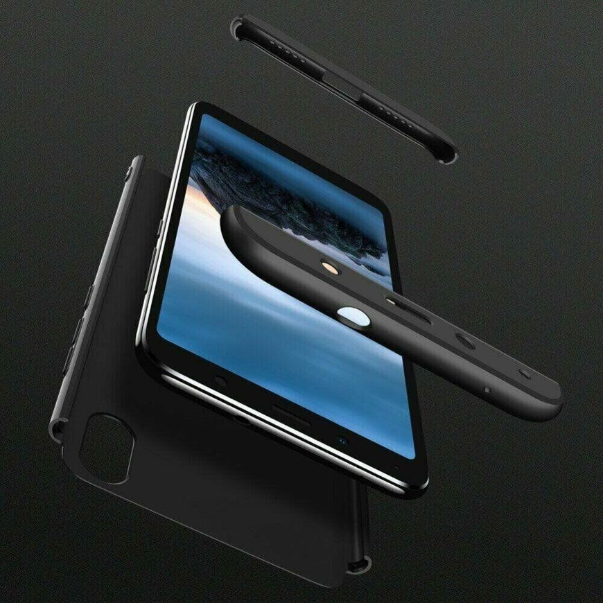 Чехол GKK 360 градусов для Xiaomi Redmi 7A - Черный фото 4