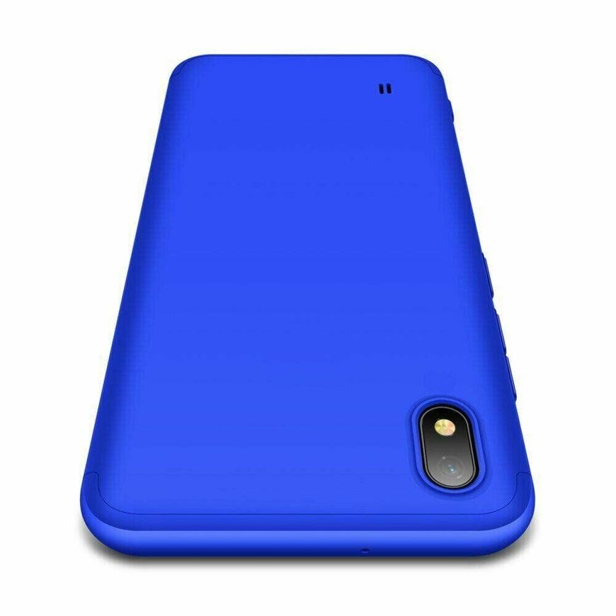 Чехол GKK 360 градусов для Samsung Galaxy A10 - Синий фото 2