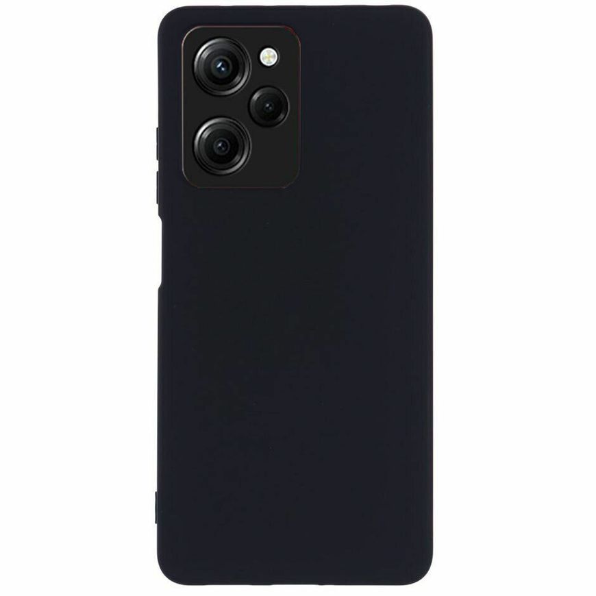 Чохол Candy Silicone для Xiaomi Redmi Note 12 5G колір Чорний