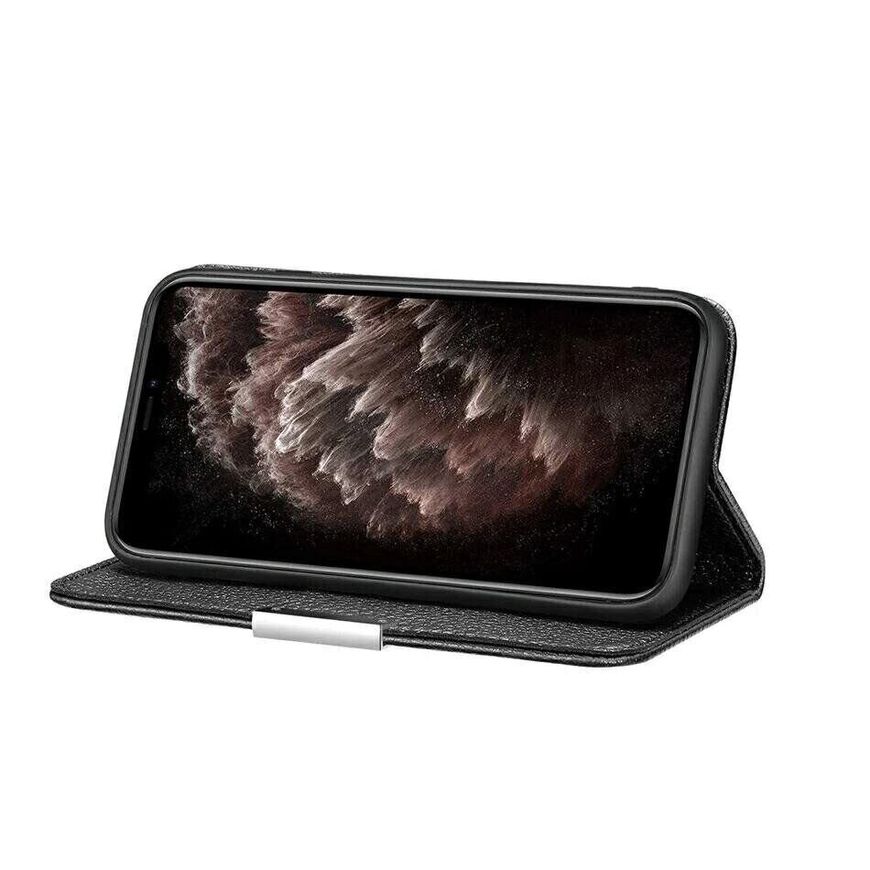 Чохол книжка з магнітом на Samsung Galaxy A30s / A50 / A50s - Чорний фото 5