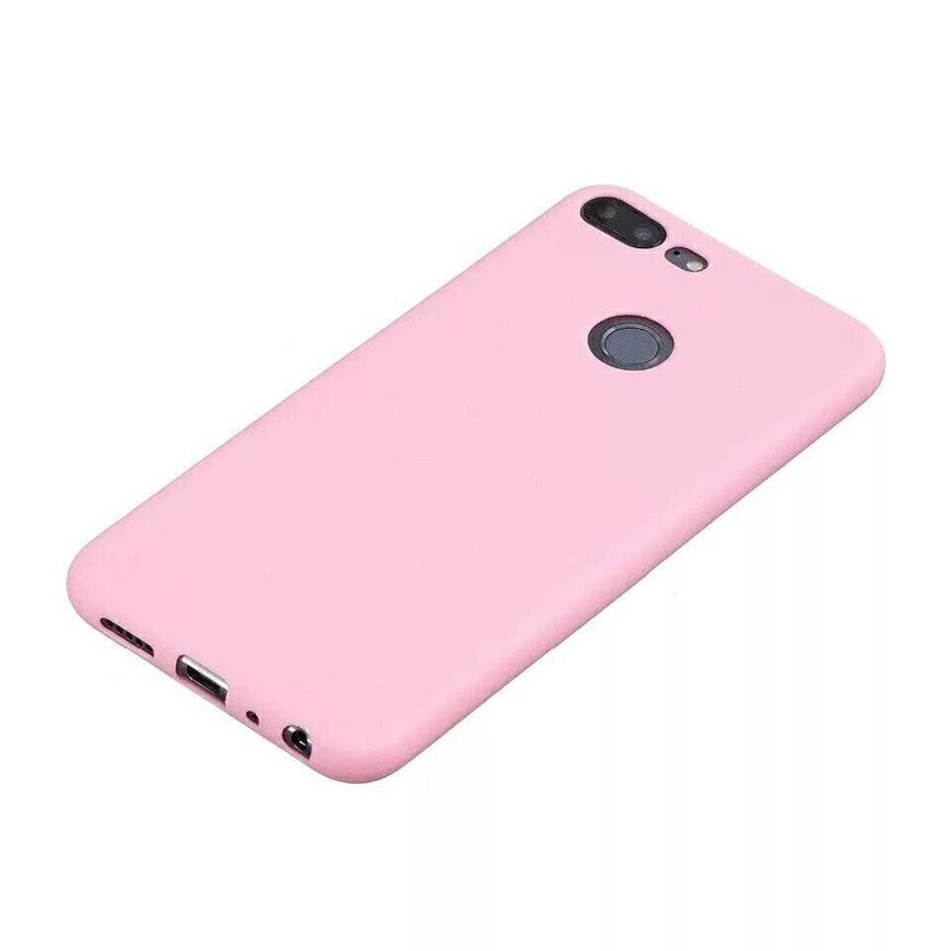 Чохол Candy Silicone для Huawei P Smart - Рожевий фото 4