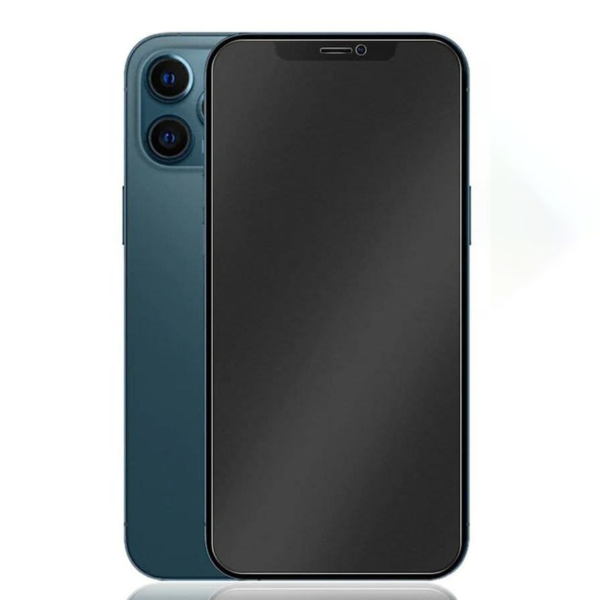 Матовое защитное стекло 2.5D для iPhone 13 Pro Max - Черный фото 1