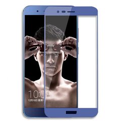 Защитное стекло 2.5D на весь экран для Huawei Honor V9 - Синий фото 1