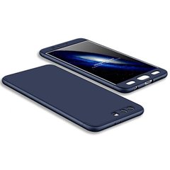 Чехол GKK 360 градусов для Huawei Honor 9 - Синий фото 1
