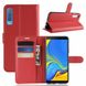 Чехол-Книжка с карманами для карт на Samsung Galaxy A7 (2018) / A750 - Красный фото 1