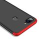 Чехол GKK 360 градусов для Xiaomi Mi8 lite - Черно-Красный фото 2