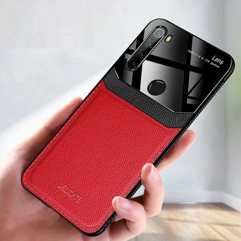 Чехол бампер DELICATE для Xiaomi Redmi Note 8T - Красный фото 4