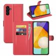 Чехол-Книжка с карманами для карт на Samsung Galaxy A04s - Красный фото 1