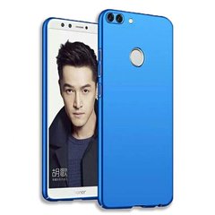Чехол Бампер с покрытием Soft-touch для Huawei P Smart - Синий фото 1