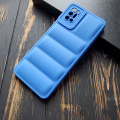 Чехол силиконовый Down Jacket для Tecno Pova 2 - Синий фото 1
