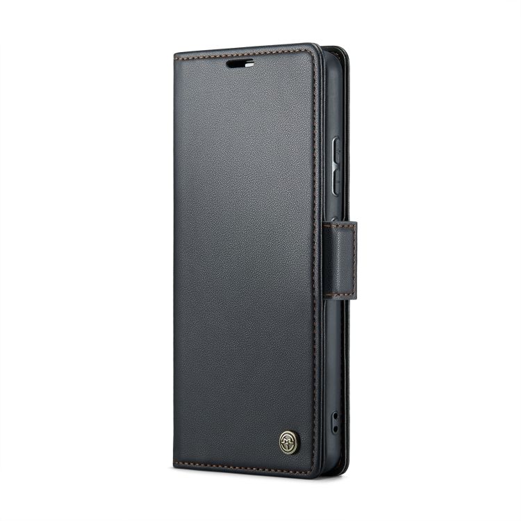 Кожаный чехол-книжка Retro Case для Xiaomi Redmi Note 13 Pro Plus цвет Черный