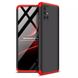 Чехол GKK 360 градусов для Samsung Galaxy A51 - Черно-Красный фото 1