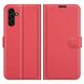 Чехол-Книжка с карманами для карт на Samsung Galaxy A04s цвет Красный