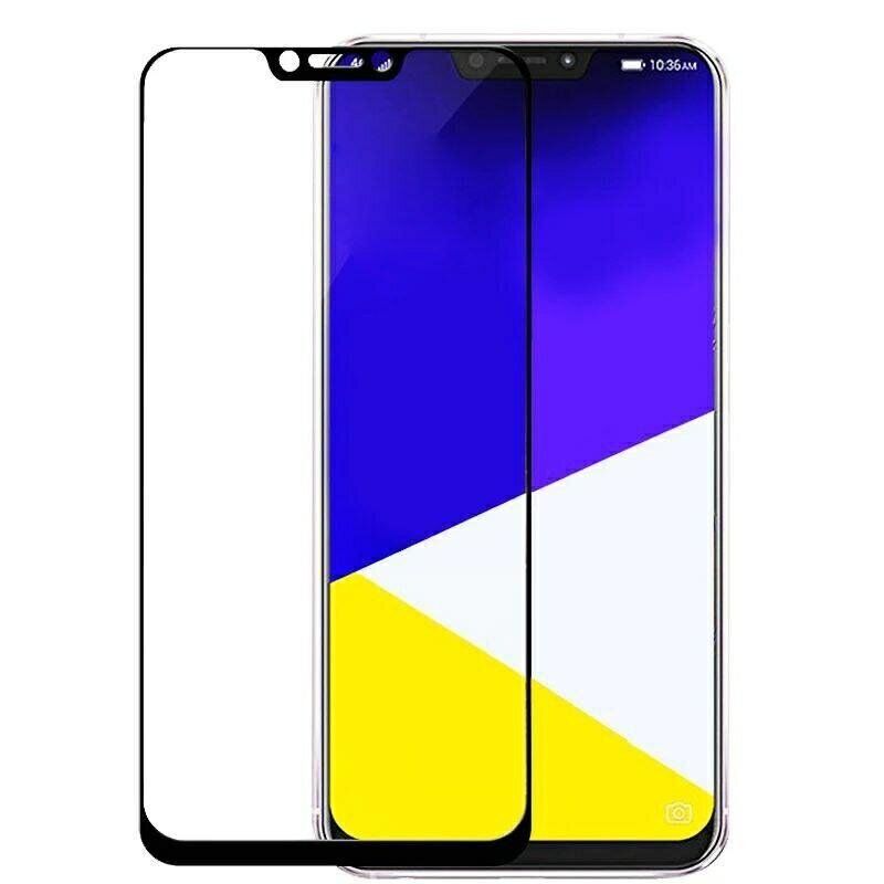 Защитное стекло 2.5D на весь экран для Asus Zenfone 5Z - Синий фото 1