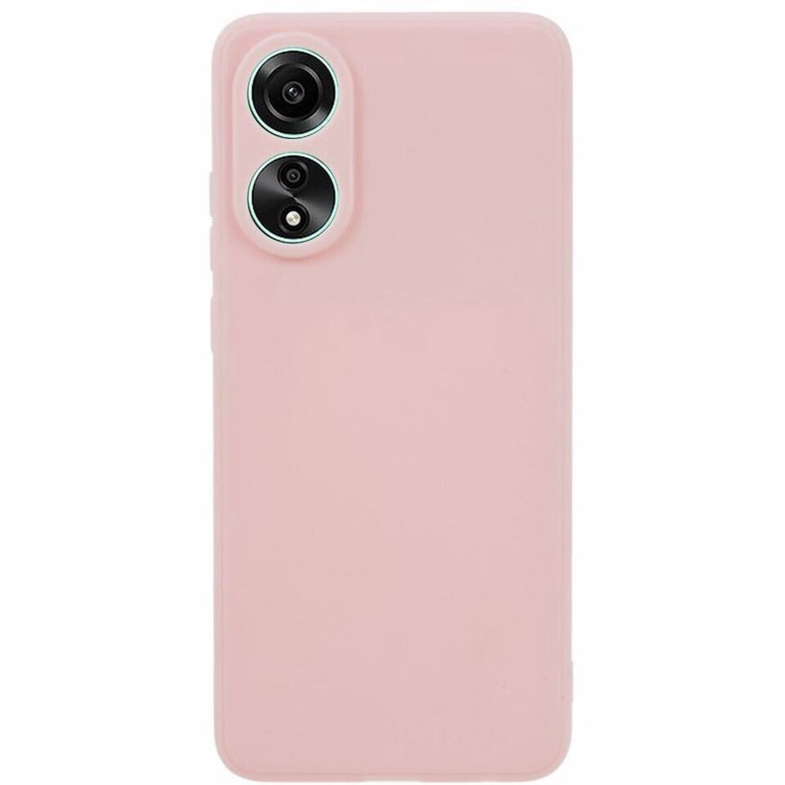 Чохол Candy Silicone для Oppo A58 колір Рожевий