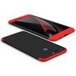 Чехол GKK 360 градусов для Huawei Honor V9 цвет Черно-Красный