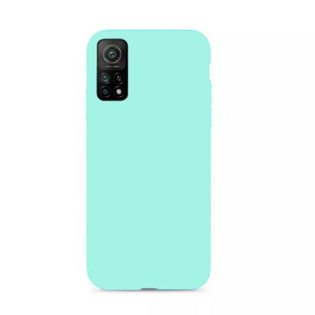 Чехол Candy Silicone для Poco X4 Pro 5G - Бирюзовый фото 1