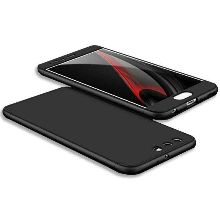 Чохол GKK 360 градусів для Huawei Honor 9 - Чорний фото 1