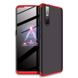 Чехол GKK 360 градусов для Vivo V15 Pro - Черно-Красный фото 1